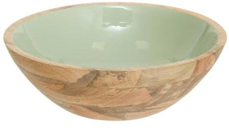 Paris Prix Secret de Gourmet - Saladier en Bois Inaya 30cm Vert