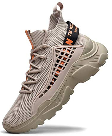 FUSHITON Turnschuhe Herren Sportschuhe Laufschuhe Joggingschuhe Sneakers Freizeit Schuhe Outdoor Straßen Traillauf Fitnessschuhe