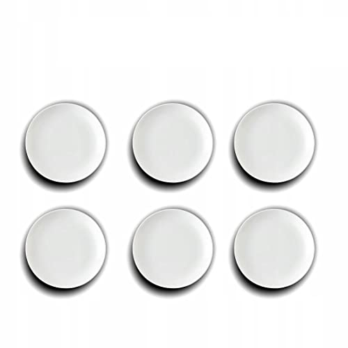 Wilmax WL-991011/A Assiette à pain en porcelaine avec bord roulé Blanc Diamètre 15 cm