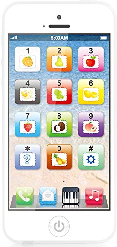 Hyainbom Toy Phone, Baby Toy Phone 12-18 Months, Kids Phone Toy Age 1-6, Toddler Fake Phone Gifts Toys for 6-12 12-18 Months 1-6 Year Old Girls Boys Babies Toddlers Newborn Baby Toys Gifts