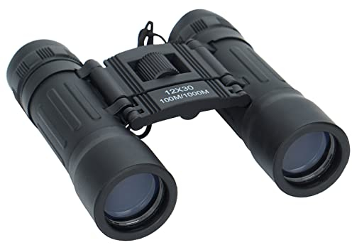 FLYAMAPIRIT Mini Fernglas Teleskop Faltbares 12X30 HD Fernglas mit Tragegurt und Tragetasche für Vogelbeobachtung, Konzerte, Oper, Sport und Reisen