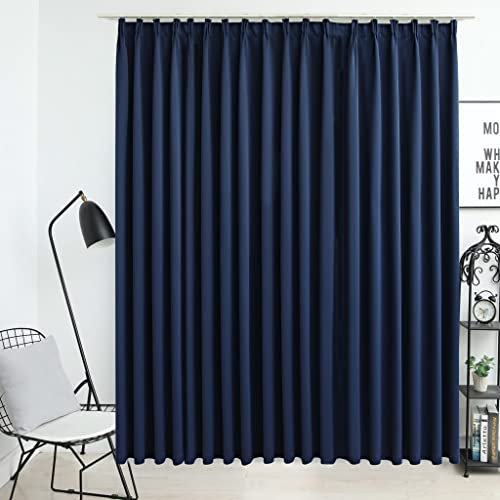 CIADAZ Tenda Oscurante con Ganci Blu 290x245 cm,Tenda Oscurante da Esterno,Tenda Oscurante Moderne