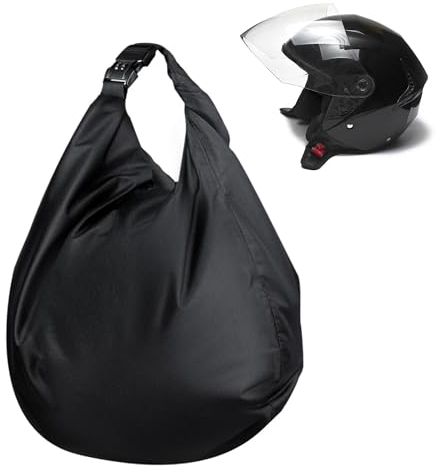 Sertay 30L Große Helmtasche, Tragbare Motorradhelmtasche, wasserdichte Helmtasche, Faltbare Motorradhelm Tasche, Geeignet für die Meisten Motorradhelme, wie Vollhelme, Halbhelme, Offroad-Helme