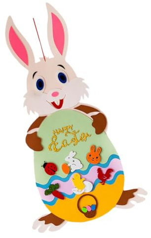 Alipis 1satz Filz Kreative Bastelornamente Für Mädchen Wanddekoration Für Osterfeiern Und Familienaktivitäten