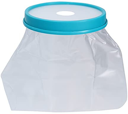NOLITOY Protector para Yeso de Pie Adulto, Funda de Pvc Fácil de Usar para Ducha y Hospital, Cubre Heridas y Mantiene Vendajes Secos