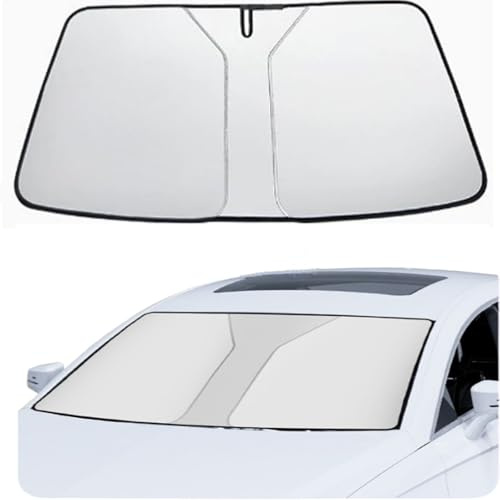 Pare-Soleil de Voiture pour Nissan Wingroad Y11 1999 2000 01 02, Pare Soleil Voiture Accessoire Voiture,White