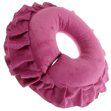 CONGARTENO Massagekissen für Bauchlage mit Weichem Veloursbezug und U-förmigem Design für Kosmetikstudios und Zuhause Verbessert Massagewirkung und Komfort