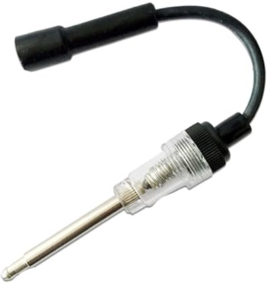 Gogogmee Tester Accensione Inline per Auto e Tagliaerba Strumento Diagnostico Rapido per Bobina e Candele Rilevamento Scintilla Facile da Collegare Colore Casuale Colore Casuale