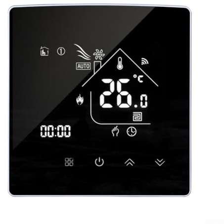 Termostato de calefacción programable, para Tuya y para Smart Life WiFi, soporte y asistente de comandos de voz y aplicación móvil para gestión de horarios de calefacción (1)