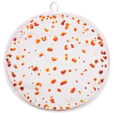 Tortillavärmare, 30 cm isolerad tortillaväska, pizza taco bröd värmehållarväska – för majsmjöl, pizzarulle, hemmafest, familjefester