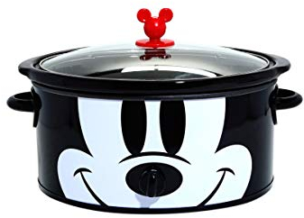 Disney MIC-600 Slow Cooker, 6 quart, Black