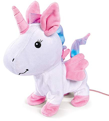 Simba 105893021 - ChiChi LOVE Interaktiv Enhörning - Enhörning från ChiChi LOVE med Kabelstyrning, 20 cm, Från 3 år