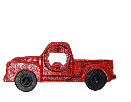 Cavatappi vintage da 14,5 cm con struttura in ferro smerigliato rosso robusto per regalo, all'aperto, casa, Natale, festa del papà