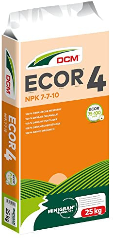 Cuxin DCM ECOR® 4 NPK 7-7-10 organisch Gemüsedünger Zierpflanzendünger Rosend