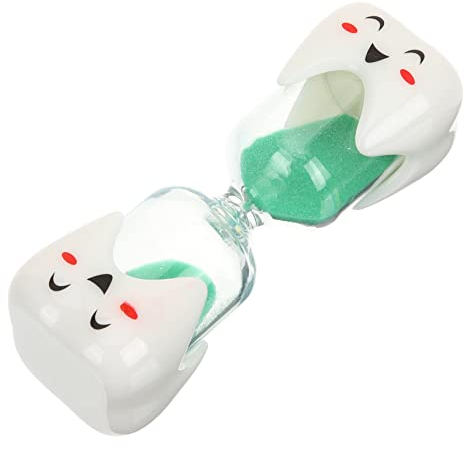 minkissy Kids Sand Timer Für Zähneputzen Kreative Sanduhr Mit Lächelgesicht Für Junge Mädchen Als Badezimmer-Dekoration Macht Das Zähneputzen Spielerisch Und Unterhaltsam