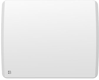 BESTHERM - Radiateur électrique fixe à inertie sèche céramique 1000W Bestherm ARIA horizontal blanc