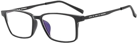 Suertree Lesebrille Herren Blaulichtfilter Brille TR90 Augenoptik Anti-Blau Sehhilfe Geschäftsstil Klassisch Lesehilfe for Männer 1.0X