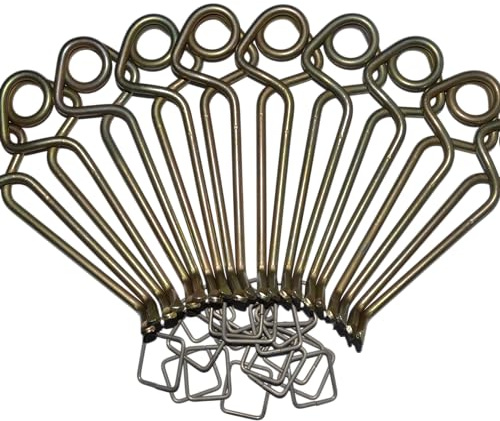 Générique The Flat Pack (Foxup) Ltd 10 pièges à Taupes anticorrosion de Type Putange et déclencheurs en Acier Inoxydable Lutte antiparasitaire fabriqué dans Le Yorkshire