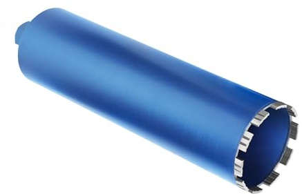 Corona Diamante 1¼UNC Ø82/L460mm Broca perforadora turbo hormigón armado | Sierra Corona Seco/Húmedo, Soldadura Láser - Corta armaduras ≥25mm, Broca Núcleo para Hormigón, Piedra, Paredes