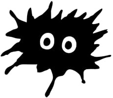 Auto Sticker SPOT MIT AUGEN Aufkleber outdoor Folie Motive Autosticker Kind an Bord Autoaufkleber baby on board Illustration