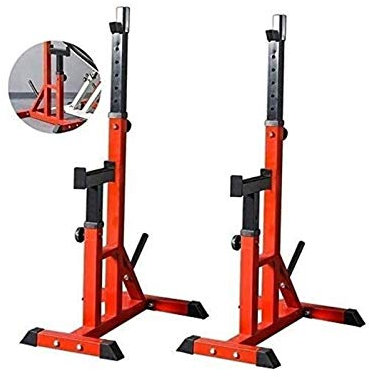 Krafttraining Fitness-Trainingsgeräte, verstellbare Squat-Rack, Tauchstation, Langhantel-Rack, Dip-Ständer, Fitnessbank