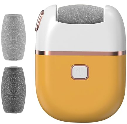 Hugsweet Quitacallos eléctrico para pies,Quitacallos eléctrico para pies - Removedor de callos con carga USB para piel muerta | Kits profesionales de pedicura para el cuidado de los pies para el