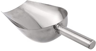LABRIMP 1stk Eisschaufel Schokoriegelschaufeln Schaufeln Für Gläser Schaufel Der Eismaschine Stabile Schaufel Eismaschinen Für Zu Hause Multifunktionsmehl Kanister Schaufel Silver