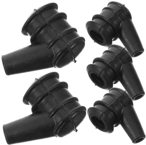 Sosoport Zündkerzenstecker Ersatzteil Für Kettensägen Und Rasenmäher 5 Stück Hochdruckkappe Langlebiges Metall Kompatibel Mit Ölsägen Und Rasentrimmern