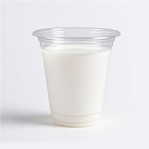 FUNSUEI 100 PCS 350ml Plastic Cups,12 oz Clear Plastic Cups for Party and Everyday Use