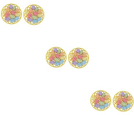 DIYEAH 6 Sets Easter Egg Paint Easter Decor Party Supplies Speckled Eggs Party Decorations