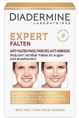 Diadermine Lot De 12 Patchs Anti-Rides Avec Activateur Hyaluronique , Unité (Lot 1)