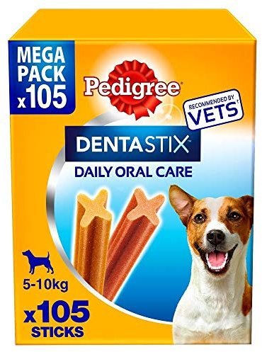Pedigree DentaStix Daily Dental Chews Small Dog 5-10kg 105 Sticks