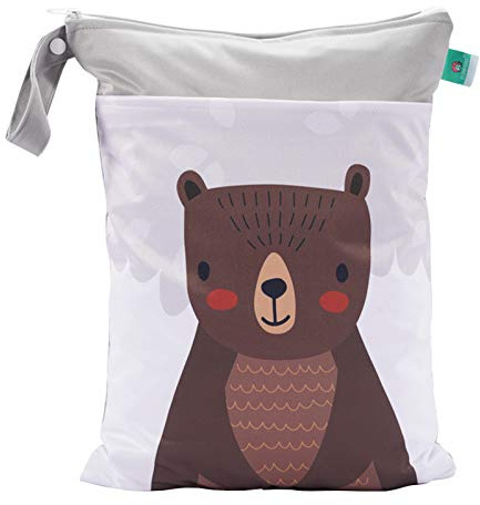 Maeau Wetbags für Stoffwindeln Windeltasche Wickeltasche Baby Wetbag Organiser Beutel Nasstaschen Kindergarten Nassbeutel Wiederverwendbare Wetbag Waschbar Gym Bag