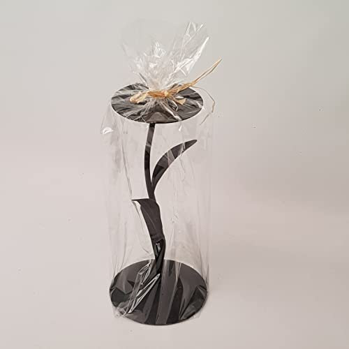 2 X Leuchter als Set - Metall Schwarz für Kugelkerze/Teelicht in Geschenkverpackung- Sonderpreis- Handarbeit -Hejo Design