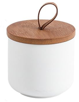 OnePine 260ml Vorratsdosen Keramik mit Deckel, Kaffeedose Teedose Vorratsdosen Porzellan, Aufbewahrungsdosen küche für Tee Kaffee Bohne Zucker Gewürz Nüsse Korn