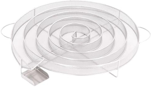 Générateur de fumée Froide Rond 33,5 cm Acier Inoxydable,Maison & Jardin,Arts de la Table & Arts culinaires,Accessoires Petit électroménager,Accessoires de Gril d'extérieur,0.55 kg,30250