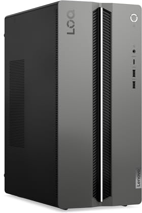 Lenovo LOQ Tower Gaming Desktop-PC | NVIDIA GeForce RTX 4060 | Intel Core i5-14400F | 16GB RAM | 1TB SSD | Windows 11 | Luna Grau - Raven Schwarz Gehäuse | 17L | 3 Monate GamePass