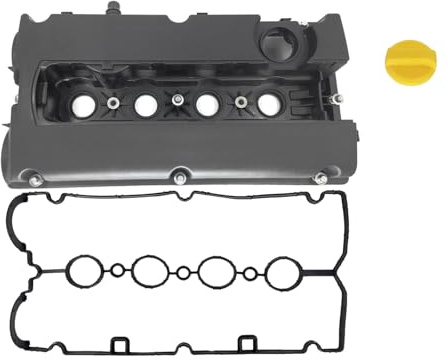Hajus 1031003001 Ventildeckel Zylinderkopfhaube Dichtung Entlüftungsventil Verschluss 55556284 0650103 für Fiat Stilo Opel Astra G Astra H Meriva Vectra C Zafira A Zafira B 2000-2012 1.6L Benzin