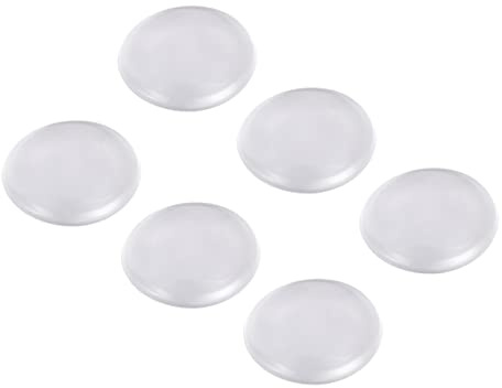 UTHCLO 6stücke Türstopper-wandschutz Türknauf-wandschild Stoßfängerpads Zum Schutz Der Wand Keramikfliesen Oder Marmor Transparent
