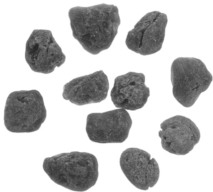 Cabilock 200g Naturelle Gravier Noir pour Aquarium Et Décoration De Jardin Pierres pour Aménagement Paysager
