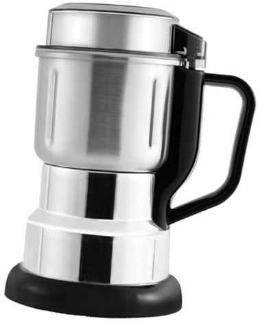 Toyvian Moulin à Grains Électrique Compact pour Café et Épices Broyeur Domestique Facile à Utiliser Adapté Maison et Aux Activités Extérieures