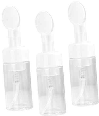 ABOOFAN 3pièces Flacon Moussant Vide pour Nettoyant Visage Distributeur Cosmétique Portable de Flacons de Voyage