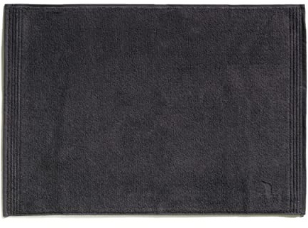 Möve Superwuschel Duschvorlage 50 x 70 cm aus 100% Baumwolle, Dark Grey