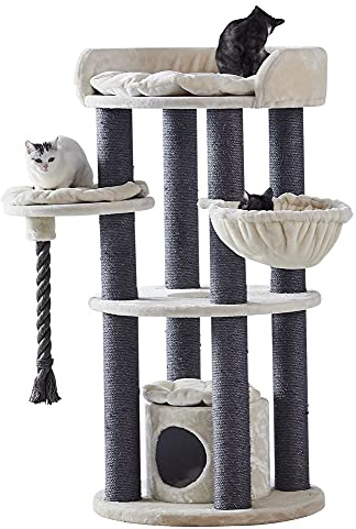 Nobby Kratzbaum ARDA, Cream, Ø 70 x 138 cm, 1 Stück