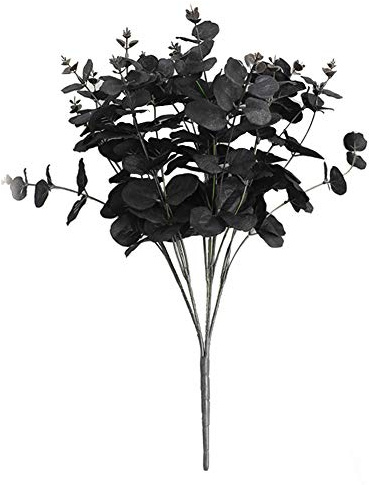 Amorar Künstliche Blume Kunstblumen Künstliche Pflanzen Künstlich Eukalyptus Blätter 5 Gabeln 20 Köpfe Eukalyptus-Zweige für Blumengestecke, Hochzeit, Heimdekoration, Tischanordnung