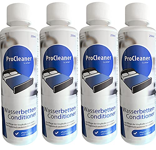 JaPeBi 4X 250ml Wasserbetten-Conditioner ProCleaner Wasserbett Konditionierer Pflege