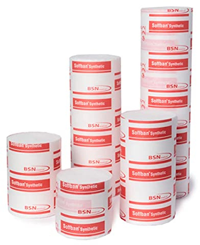 Soffban syntetisk gjutning stoppning bandage 7,5 cm x 2,7 m (12-pack) 1E+2 g