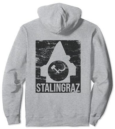 Stalingraz, Hammer und Sichel am Grazer Uhrturm Pullover Hoodie
