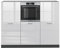 Vicco Küchenblock R-Line, Weiß Hochglanz/Anthrazit, 180 cm ohne Arbeitsplatte