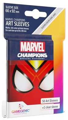 Gamegenic, Marvel Champions Sleeves - Spider-Woman, Sleeve Color Code: Gray
